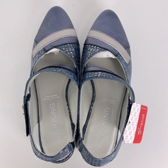 Nib - Dorking Tucan Heel, Sling Back - Navy Blue. Size: 37. - Picture 4 of 15